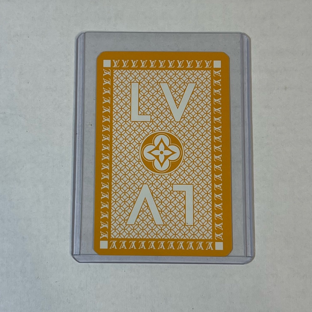 Louis Vuitton playing card Jack of diamonds